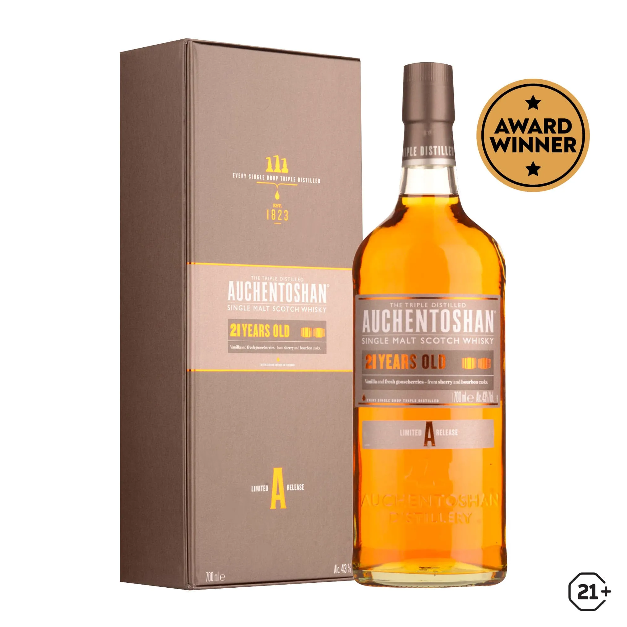 Auchentoshan 21yrs - Single Malt Whisky - 700ml