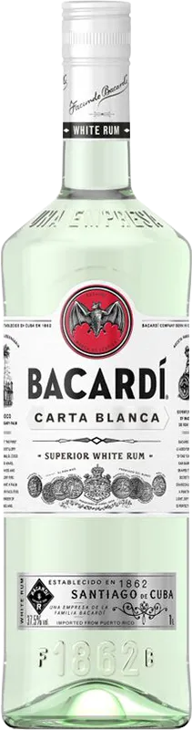Bacardi Carta Blanca 1L