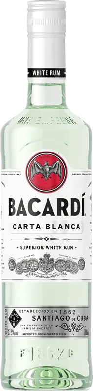 Bacardi Carta Blanca 50cl