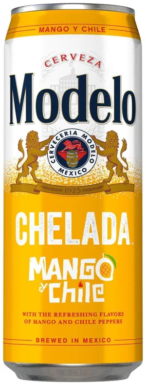 Beer 24oz Can Modelo Chelada Mango y Chile Point Wine Spirits