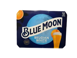 Beer Blue Moon 12pk Can Wheat Ale Point Wine Spirits