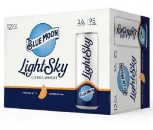 Beer Blue Moon 12pk Light Sky Point Wine Spirits