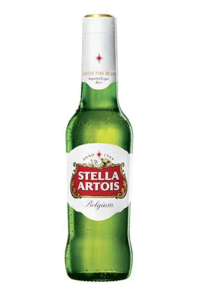 Beer IM Stella Artois Btl 12pk 00982 Point Wine Spirits