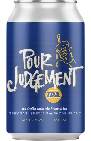 Beer RI Grey Sail 6pk Pour Judgement IPA 05634 Point Wine Spirits