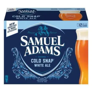 Beer Sam Adam’s 12pk Cans Cold Snap 689623 Point Wine Spirits