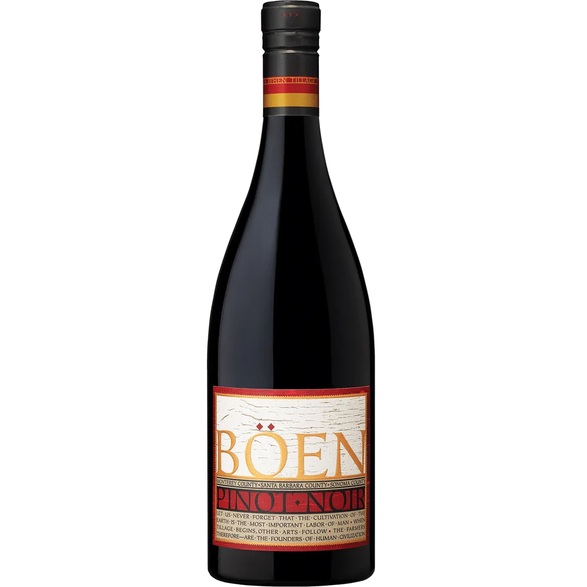 Böen Wines Sonoma, Monterey, Santa Barbara Pinot Noir 2022
