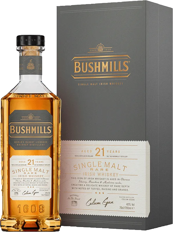 Bushmills Single Malt 21YO 70cl