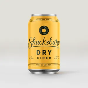 Cider Shacksbury 4pk Dry Point Wine Spirits
