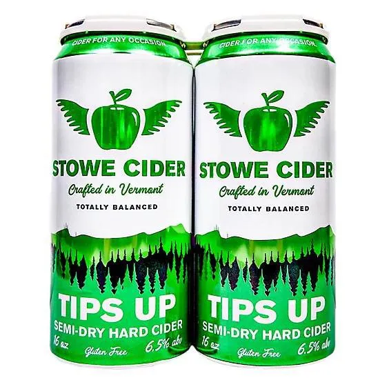 Cider Stowe 4pk Tips Up Point Wine Spirits