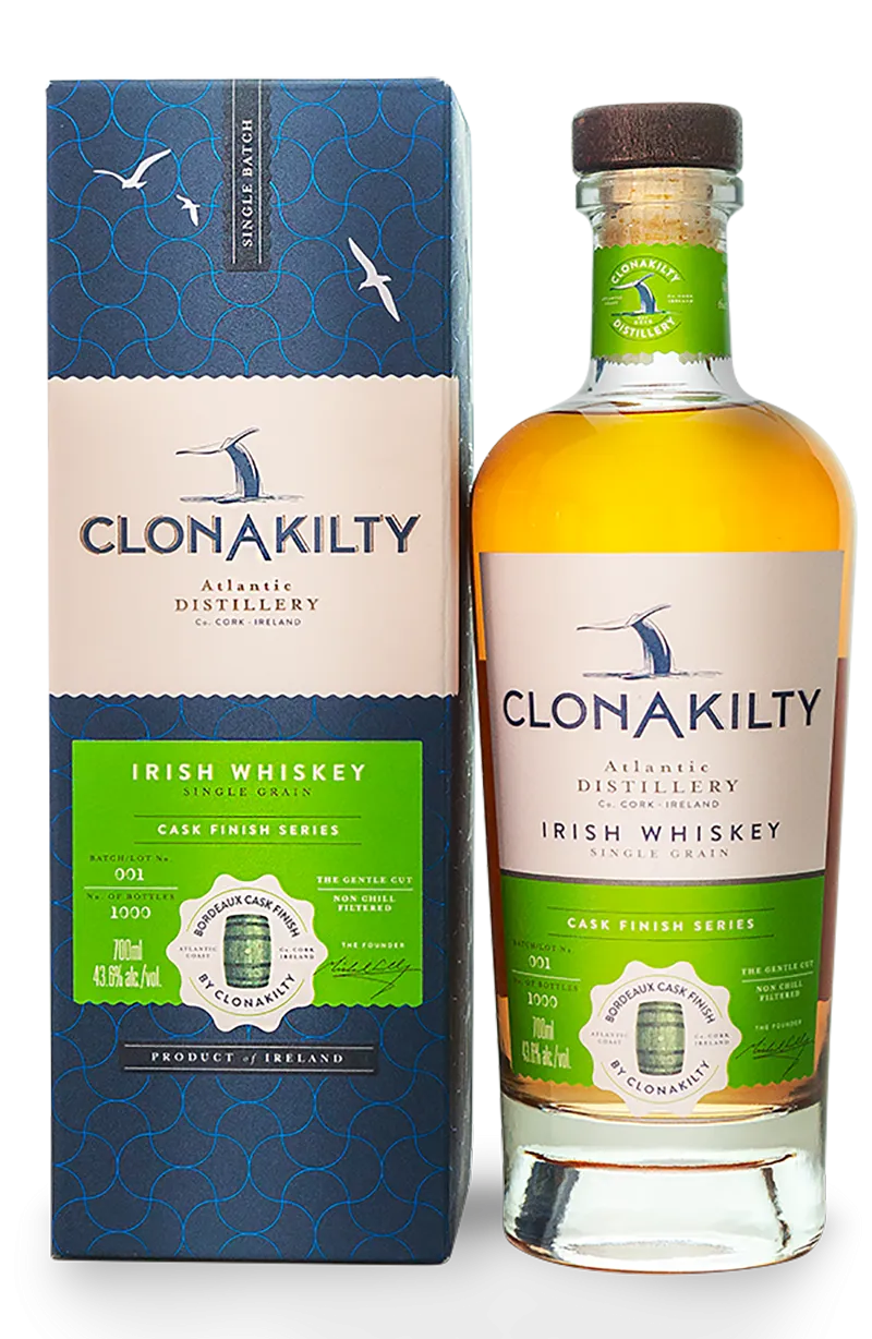 Clonakilty Single Grain Bordeaux  Finish 70cl