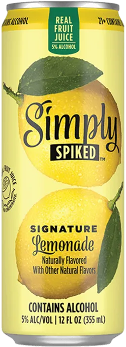 Cocktail 24oz Simply Spiked Lemonade Point Wine Spirits