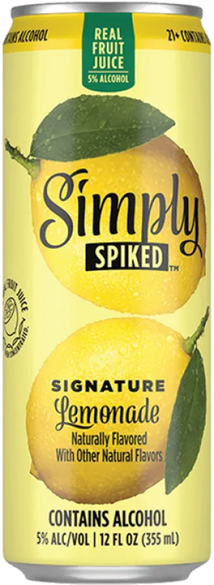 Cocktail 24oz Simply Spiked Lemonade Point Wine Spirits