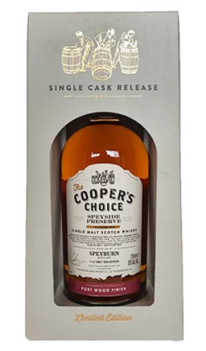 Coopers Choice Speyburn Speyside Preserve Single Malt Whisky 56% 700ml