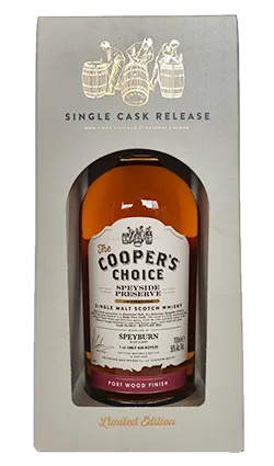 Coopers Choice Speyburn Speyside Preserve Single Malt Whisky 56% 700ml
