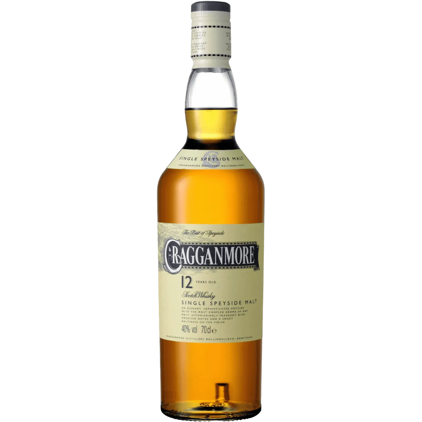 Cragganmore 12 Year Old Speyside Single Malt Whisky
