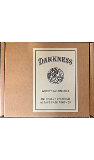 Drinks by the Dram Darkness Tasting Set 3 x 30ml