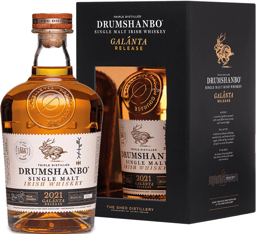 Drumshanbo Galánta Single Malt Whiskey 70cl