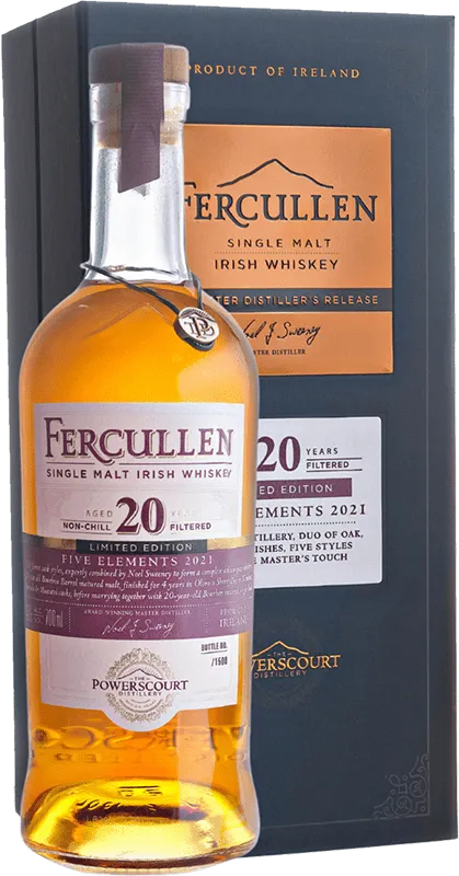 Fercullen Five Elements 20 yr 70cl btl
