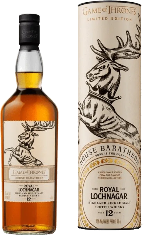 Game of Thrones House Baratheon & Lochnagar 70cl