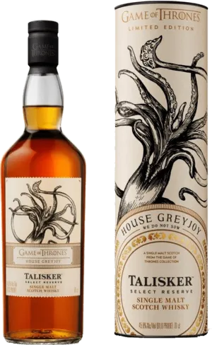 Game of Thrones House Greyjoy & Talisker 70cl