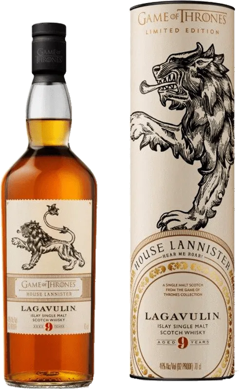 Game of Thrones House Lannister & Lagavulin 70cl