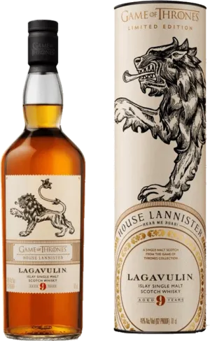 Game of Thrones House Lannister & Lagavulin 70cl