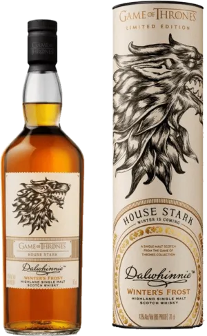 Game of Thrones House Stark & Dalwhinnie 70cl