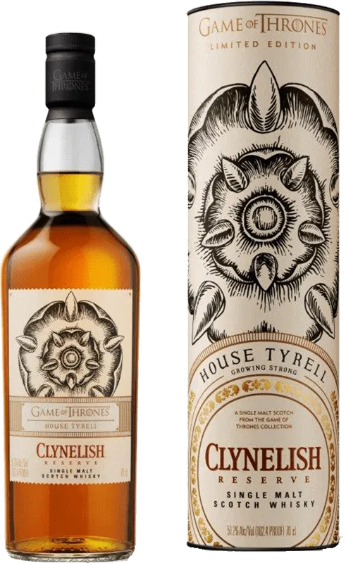 Game of Thrones House Tyrell & Clynelish 70cl