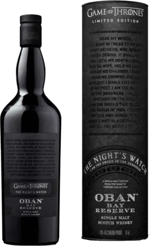 Game of Thrones Night Watch & Oban 70cl