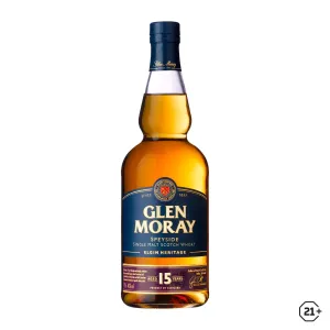 Glen Moray 15yrs - Single Malt Whisky - 700ml