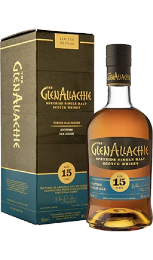 GlenAllachie Oak Series Scottish Oak 15YO Limited Edition 700ml 48%