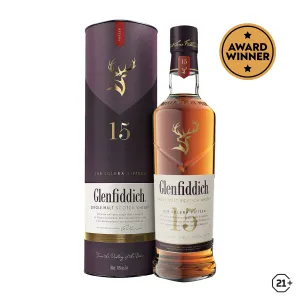 Glenfiddich 15yrs - Single Malt Whisky - 700ml