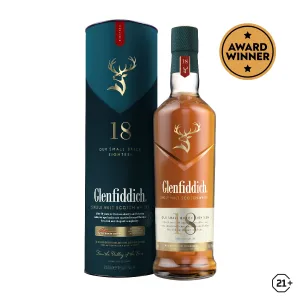 Glenfiddich 18yrs - Single Malt Whisky - 700ml