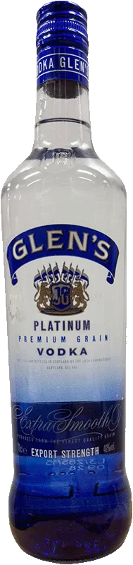 Glens Platinum Vodka 70cl