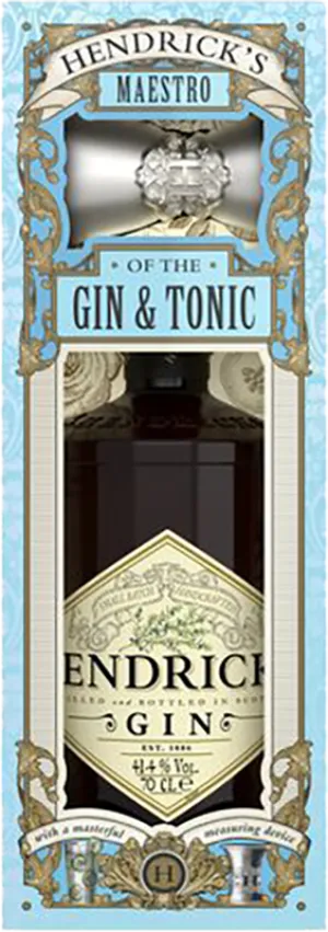 Hendricks Maestro Of The G&T 70cl Gift Pack