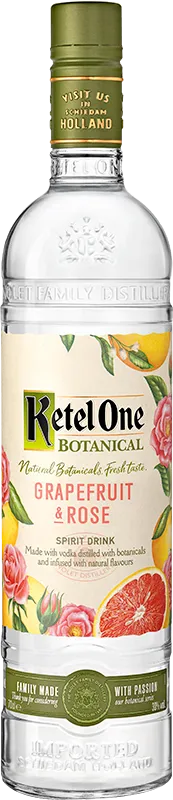 Ketel One Botanicals Grapefruit & Rose 70cl Btl