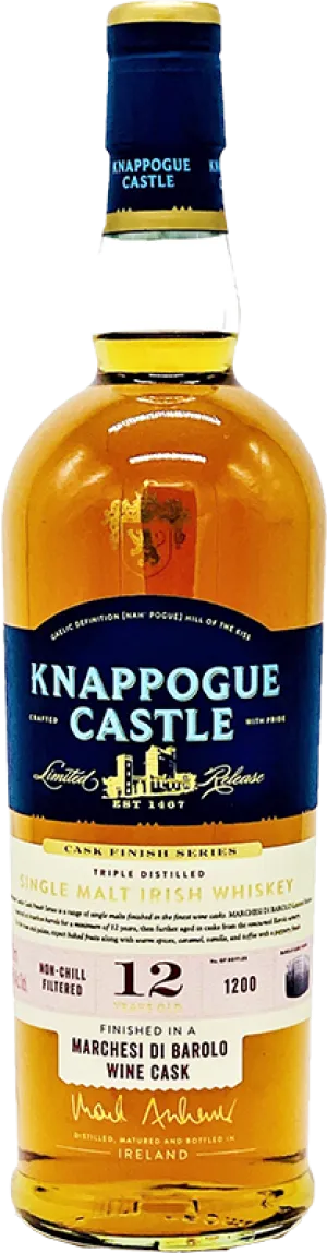 Knappogue Barolo Cask 12 Year Old 70cl