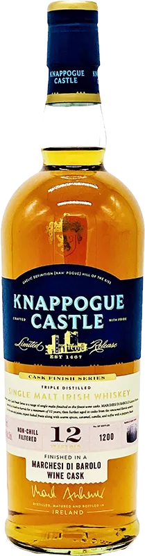 Knappogue Barolo Cask 12 Year Old 70cl