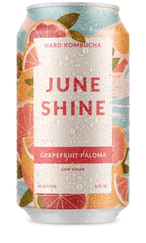 Kombucha June Shine 6pk Grapefruit Paloma 01873 Point Wine Spirits