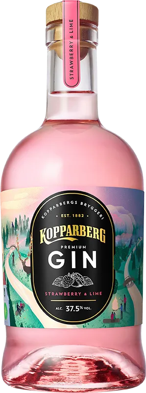 Kopparberg Gin Strawberry & Lime 70cl