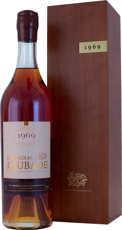 Laubade Armagnac 1969