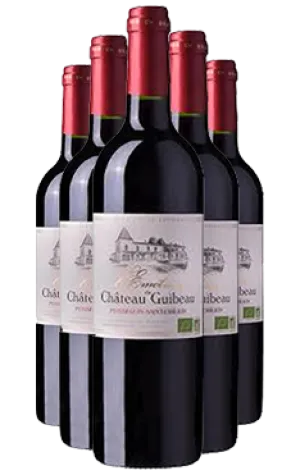 L'Emotion du CH Guibeau Puisseguin SIX PACK 2016