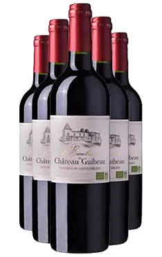 L'Emotion du CH Guibeau Puisseguin SIX PACK 2016