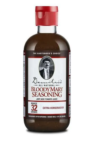 Misc Seasons Demitris 8oz Bloody Mary Horseradish Point Wine Spirits