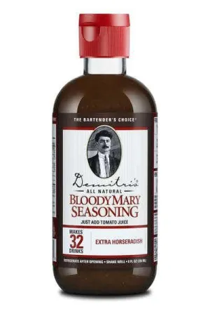 Misc Seasons Demitris 8oz Bloody Mary Horseradish Point Wine Spirits