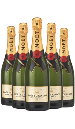 Moet & Chandon NAKED 6-PACK 750ml (No Gift Box)
