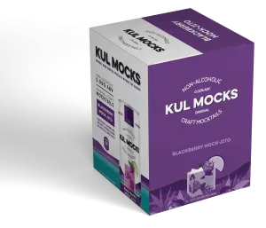 NA Cocktails KUL Mocks 4pk Blackberry Mojito Point Wine Spirits