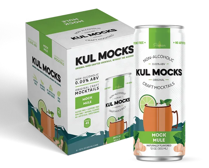 NA Cocktails KUL Mocks 4pk Mock Mule Point Wine Spirits