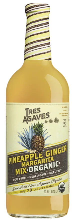 NA Mix Margarita Tres Agaves Pineapple Ginger Point Wine Spirits