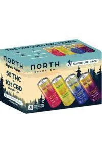 NA THC Cocktail North Canna Co. 8pk Adventure Pack Point Wine Spirits
